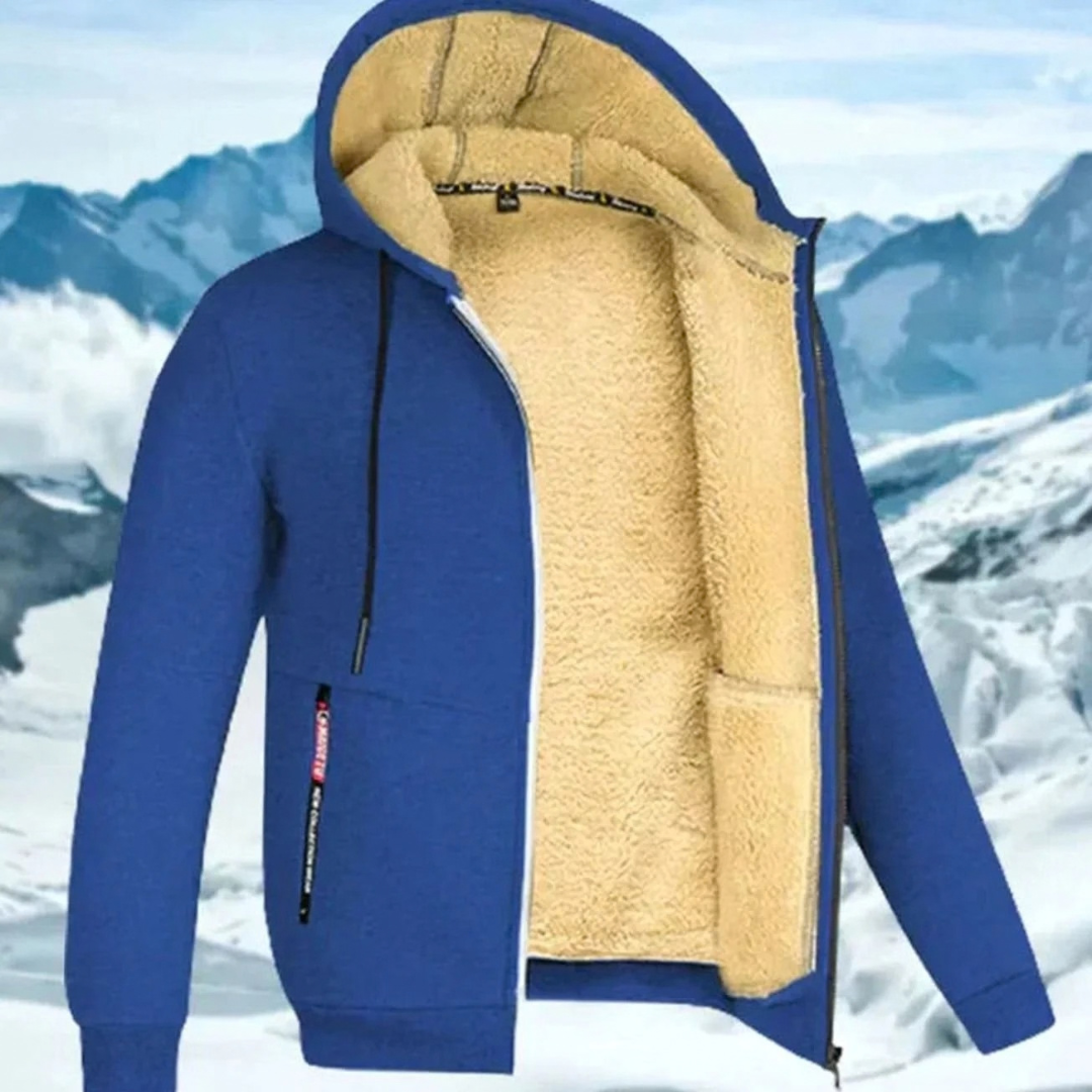 Corvind | Herren Winterjacke mit Fleece-Futter - Image 6