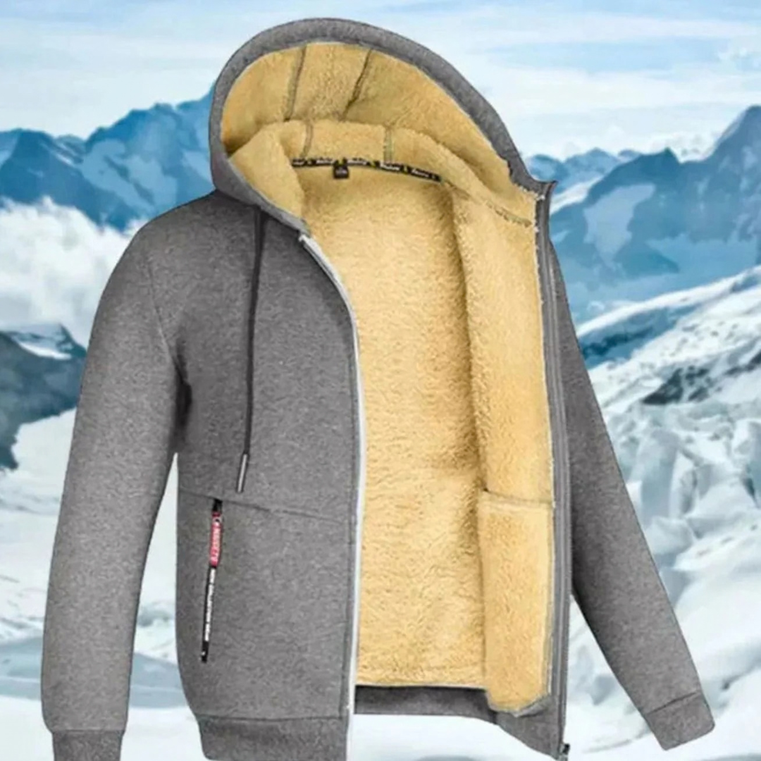Corvind | Herren Winterjacke mit Fleece-Futter - Image 7