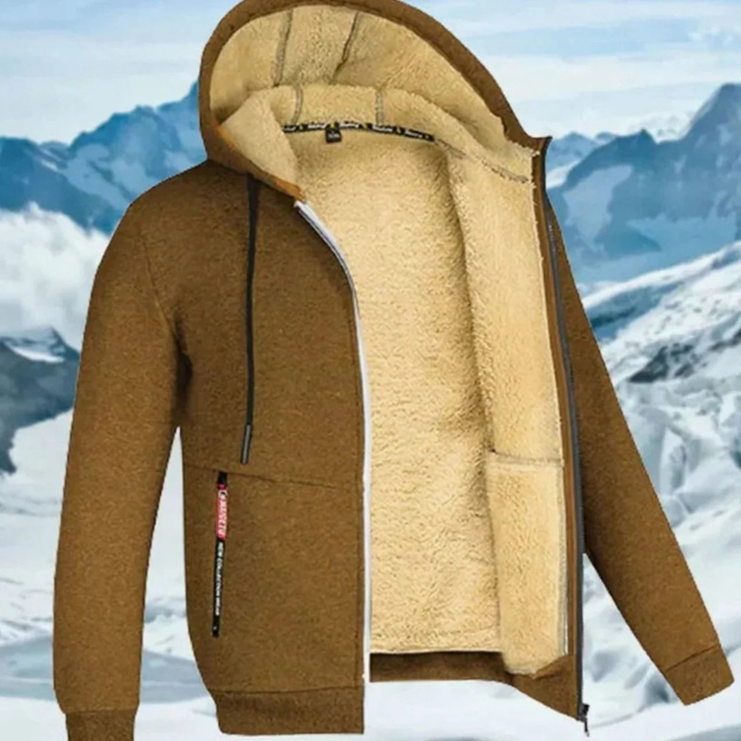 Corvind | Herren Winterjacke mit Fleece-Futter - Image 8