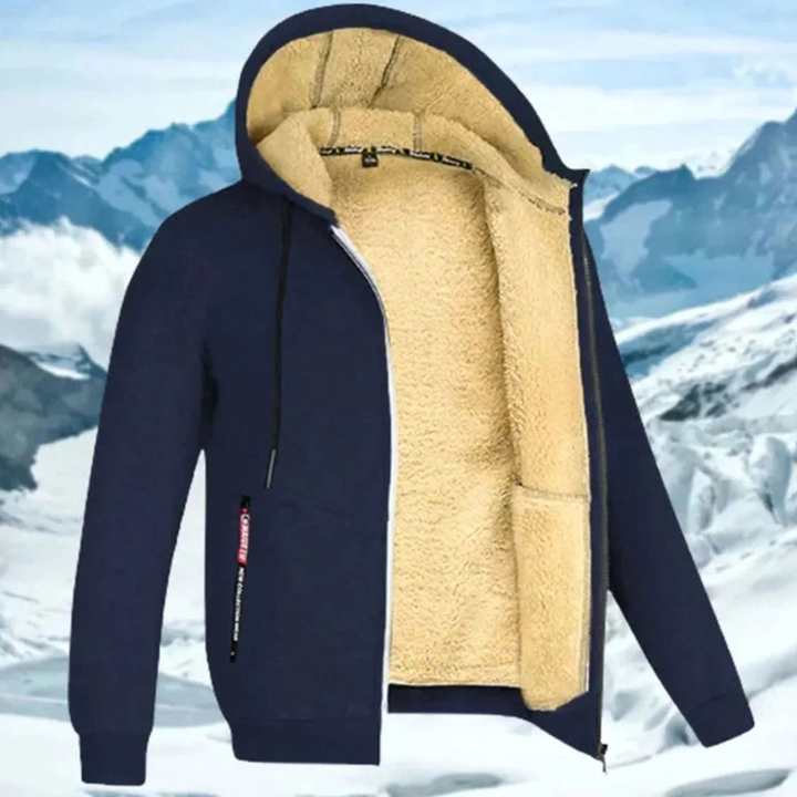 Corvind | Herren Winterjacke mit Fleece-Futter - Image 9