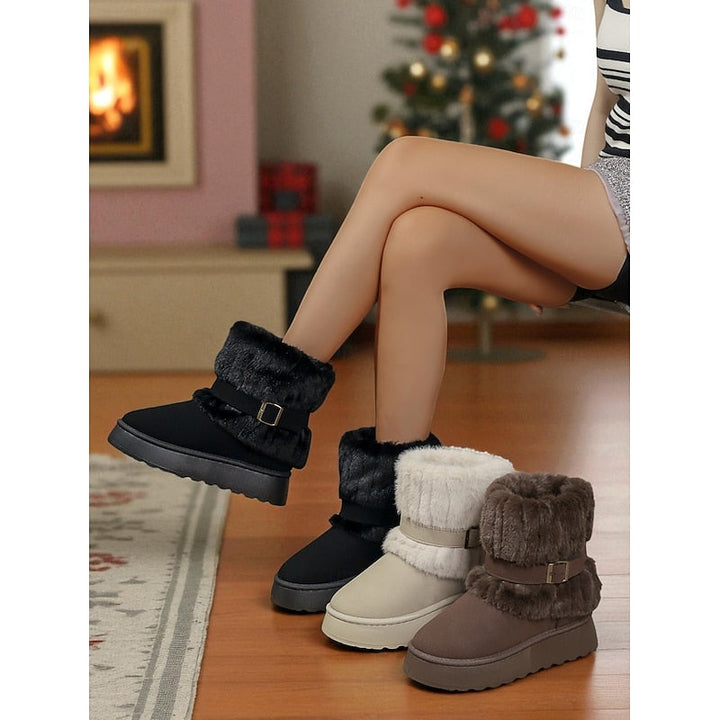 Corvine | Damen Winterstiefel mit Kunstfellbesatz - Image 1