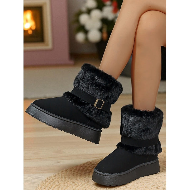 Corvine | Damen Winterstiefel mit Kunstfellbesatz - Image 11