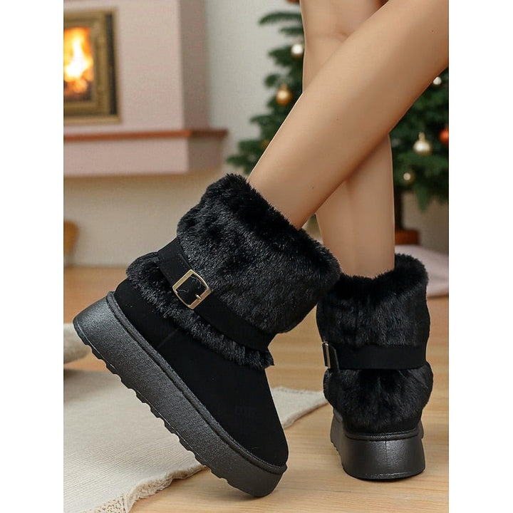 Corvine | Damen Winterstiefel mit Kunstfellbesatz - Image 12