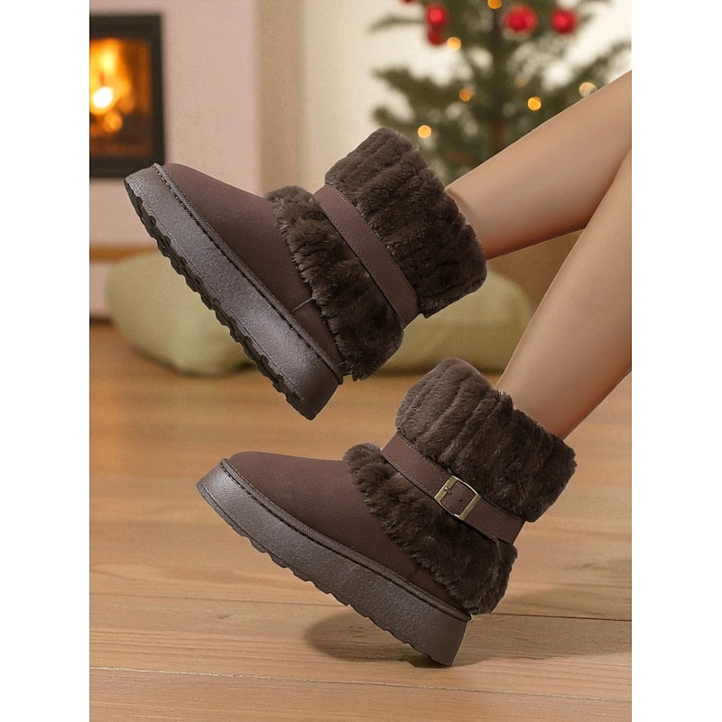 Corvine | Damen Winterstiefel mit Kunstfellbesatz - Image 4