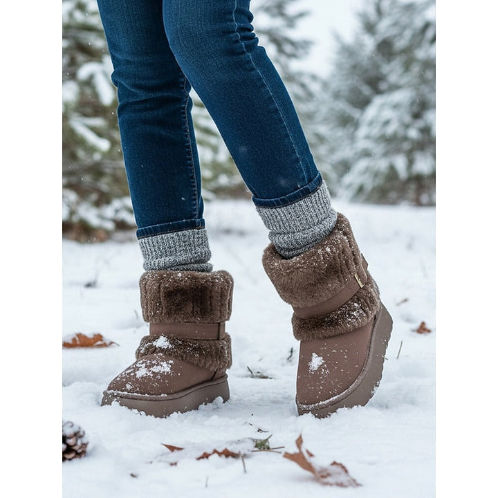 Corvine | Damen Winterstiefel mit Kunstfellbesatz - Image 6