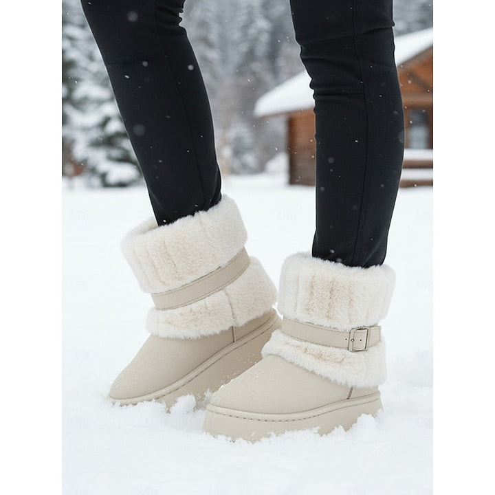 Corvine | Damen Winterstiefel mit Kunstfellbesatz - Image 7