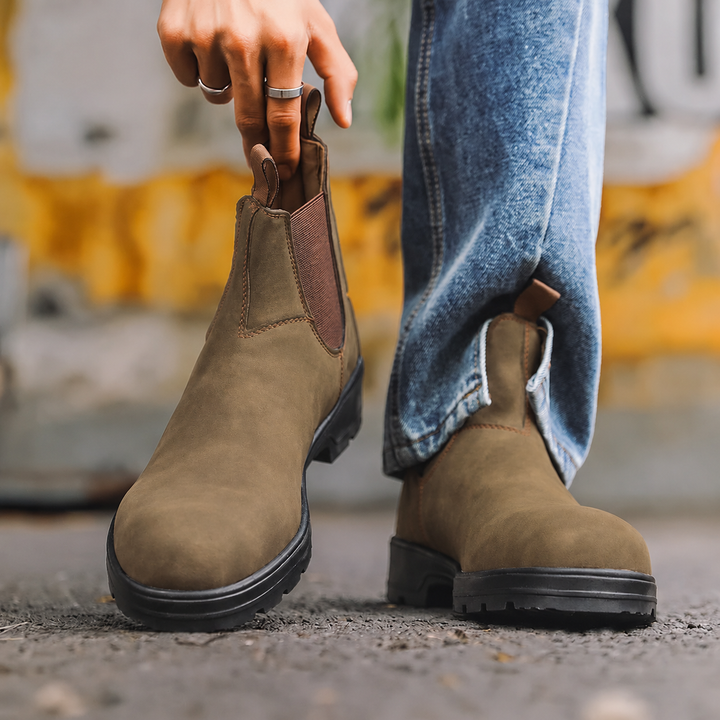 Dravold | Herren Chelsea Stiefel Slip-on - Image 1