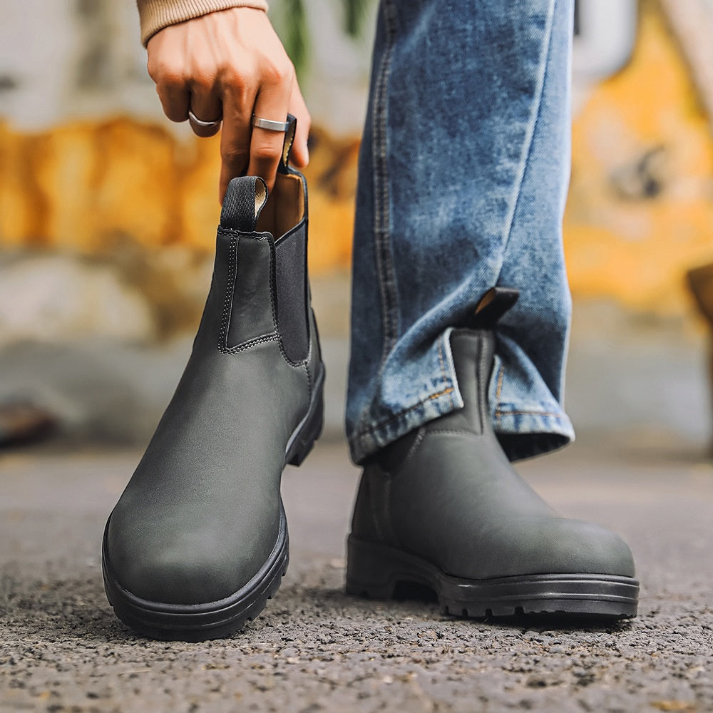 Dravold | Herren Chelsea Stiefel Slip-on - Image 2