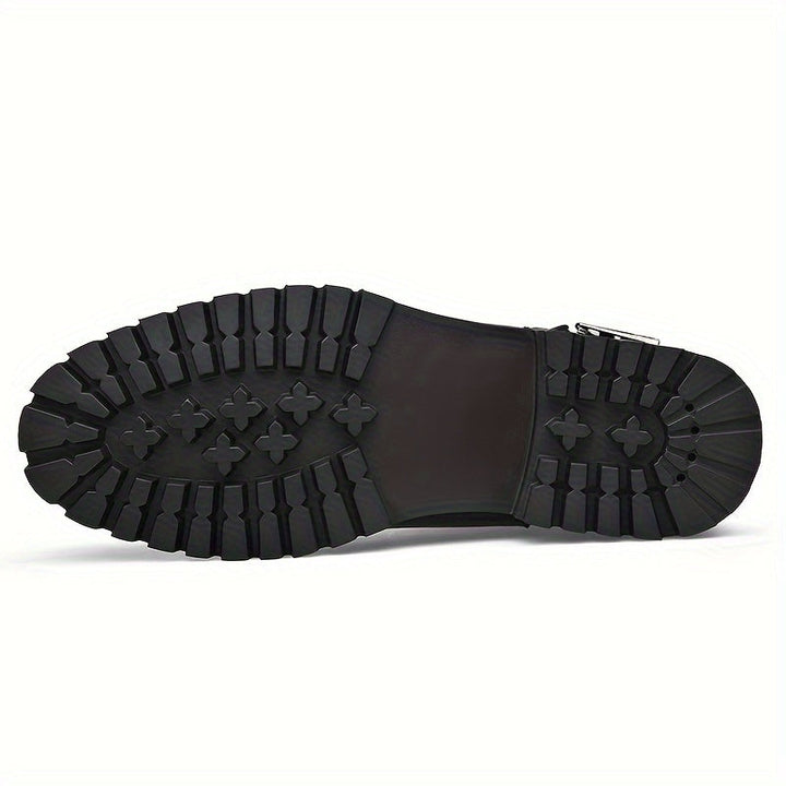 Dravorn | Herren Stiefel mit Seitlichem Reißverschluss - Black - Image 3