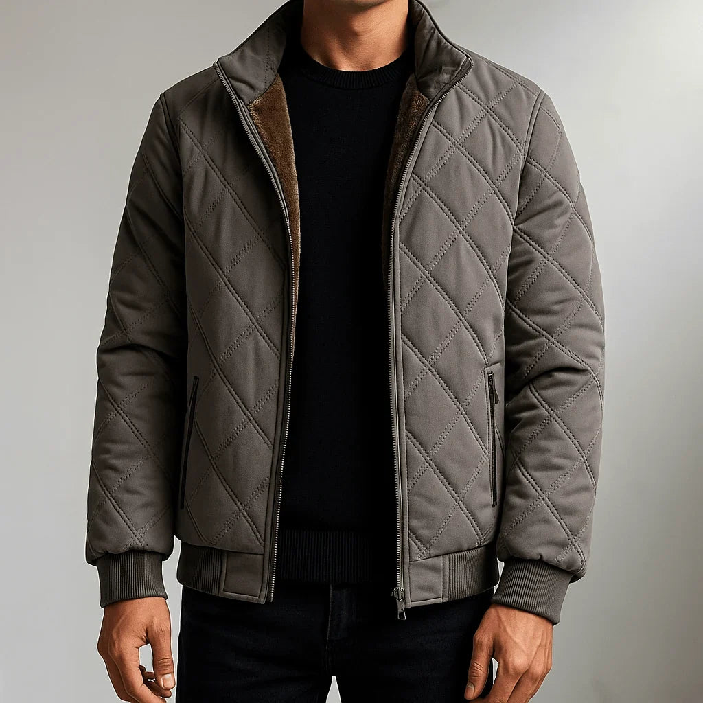 Dravorn | Herren Winterjacke Gefüttert Steppjacke - Image 2
