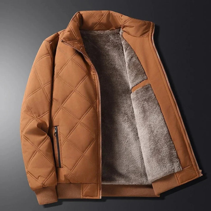 Dravorn | Herren Winterjacke Gefüttert Steppjacke - Image 4