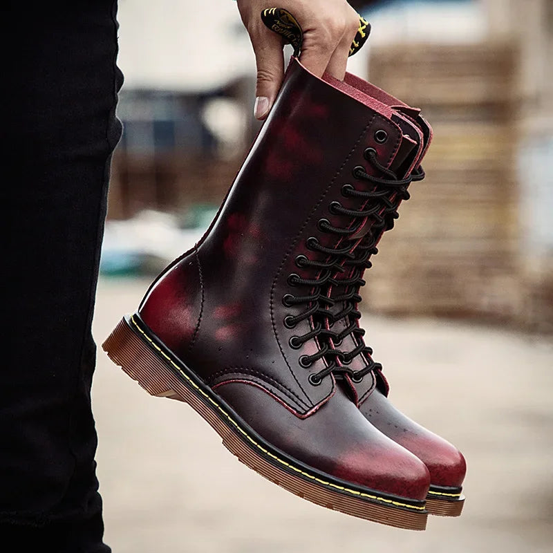 Drevald | Herren Schnürstiefel Langschaft Leder - Brown - Image 3