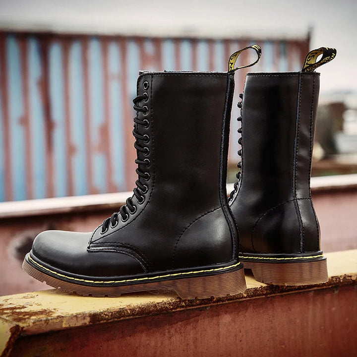 Drevald | Herren Schnürstiefel Langschaft Leder - Brown - Image 7
