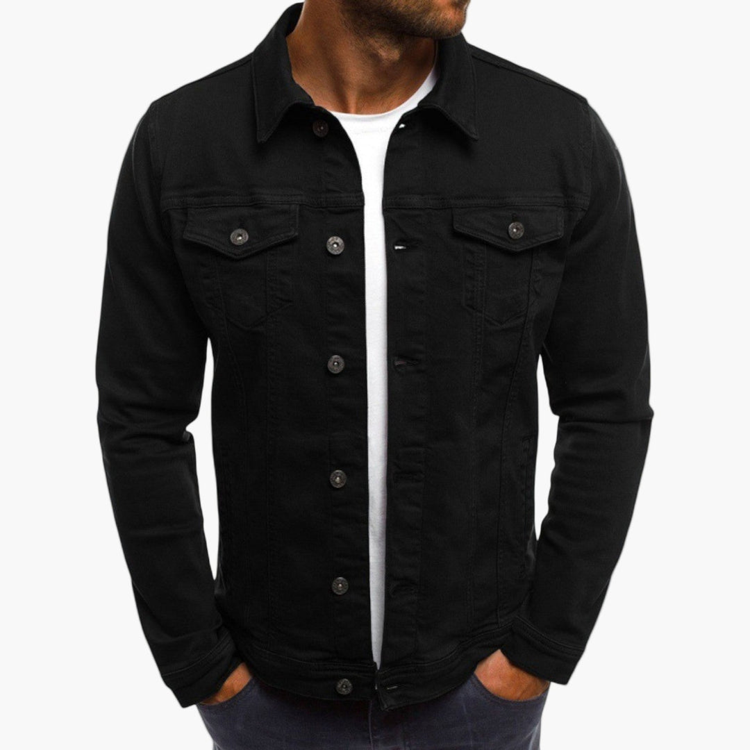 Drevorn | Herren Übergangsjacke Jeansjacke Slim Fit - Image 2