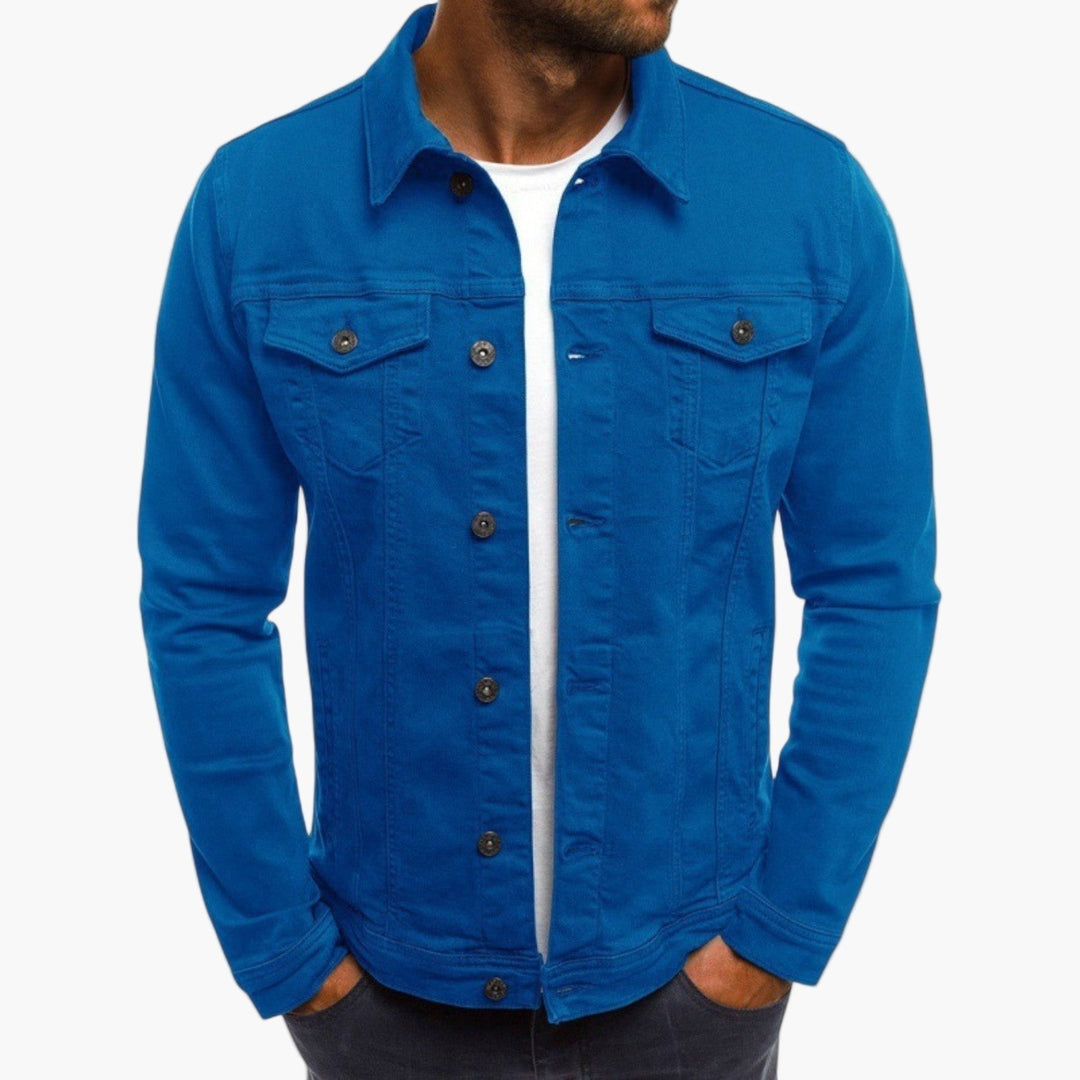 Drevorn | Herren Übergangsjacke Jeansjacke Slim Fit - Image 5