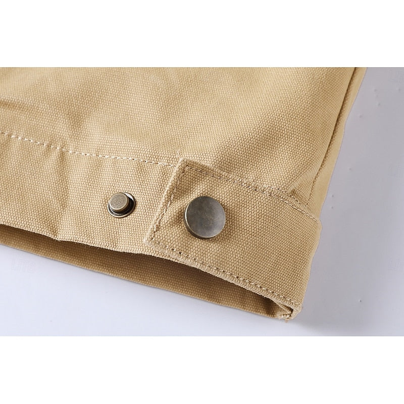 Drevorn | Herren Übergangsjacke mit Kordsamt-Kragen - Khaki - Image 9
