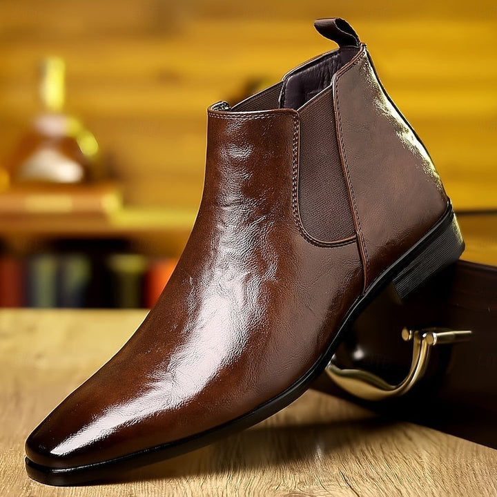 Drumveld | Herren Chelsea Stiefeletten Ankle Boot - Brown - Image 1