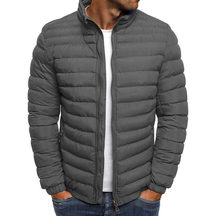 Eadrik | Herren Winterjacke Steppjacke Stehkragen - Image 3