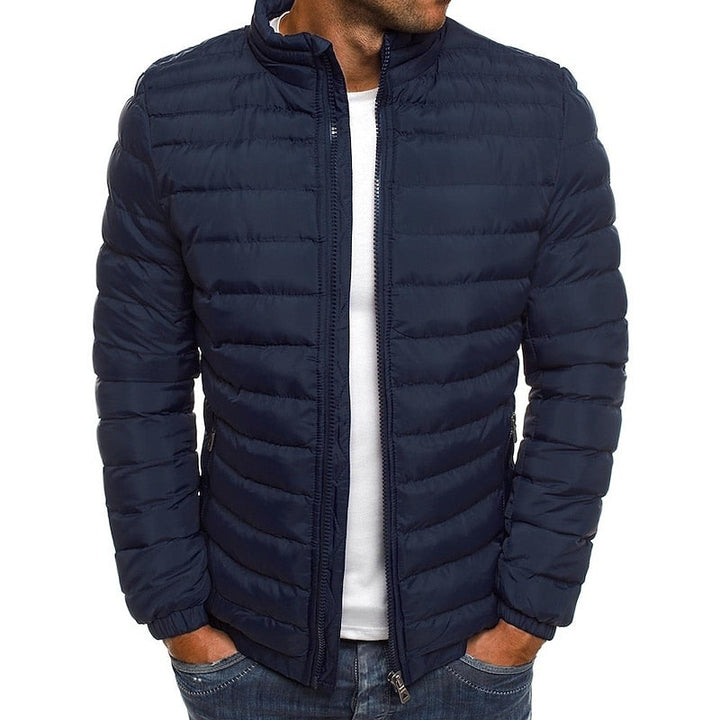 Eadrik | Herren Winterjacke Steppjacke Stehkragen - Image 5