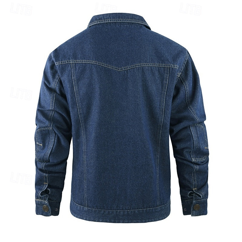 Edholm | Herren Übergangsjacke mit Karofutter - Camel - Image 9