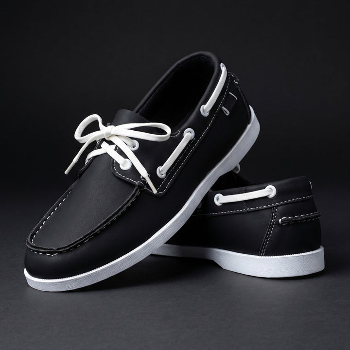Edvald | Herren Loafer Bootsschuh Blau-Braun - Navy - Image 5