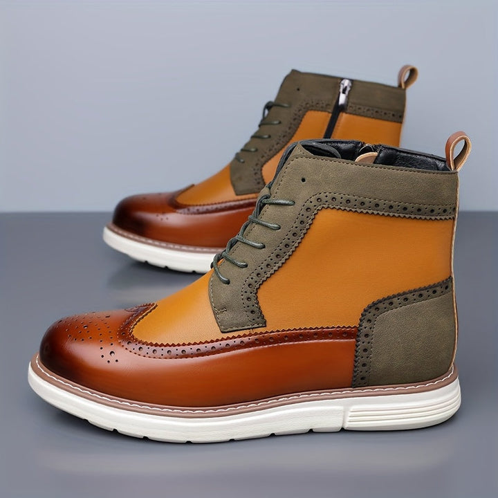 Edvard | Herren Stiefelette Brogue Schnürboot - Image 11