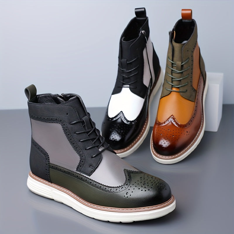 Edvard | Herren Stiefelette Brogue Schnürboot - Image 2