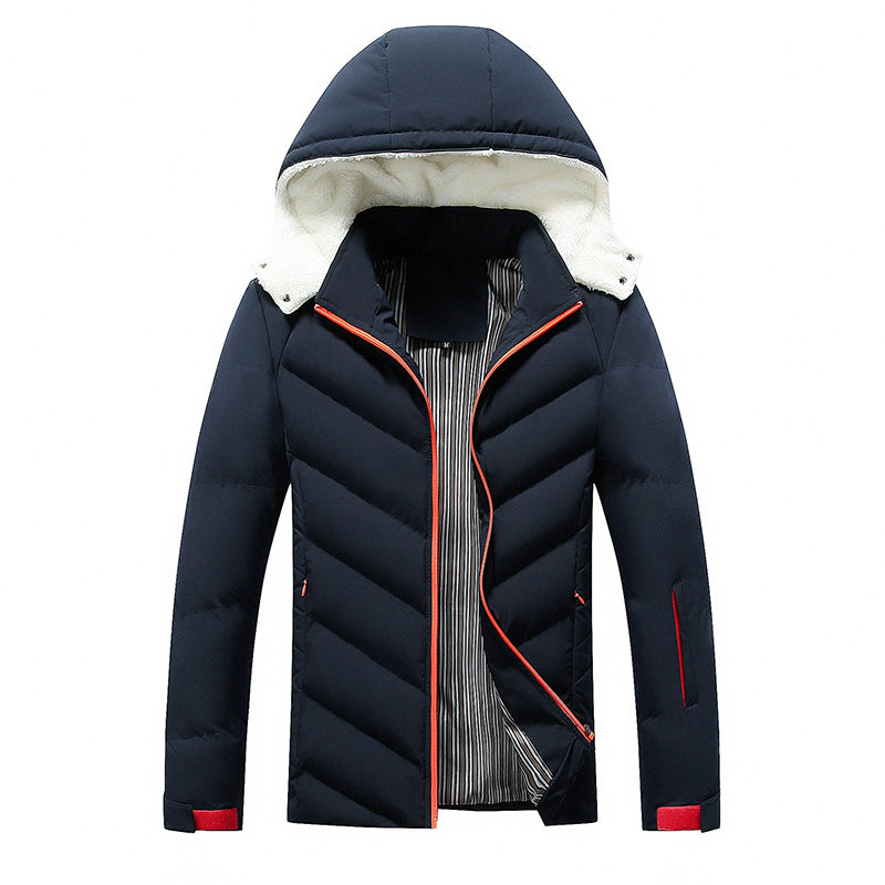 Edvard | Herren Winterjacke Gefüttert mit Kapuze - Image 2
