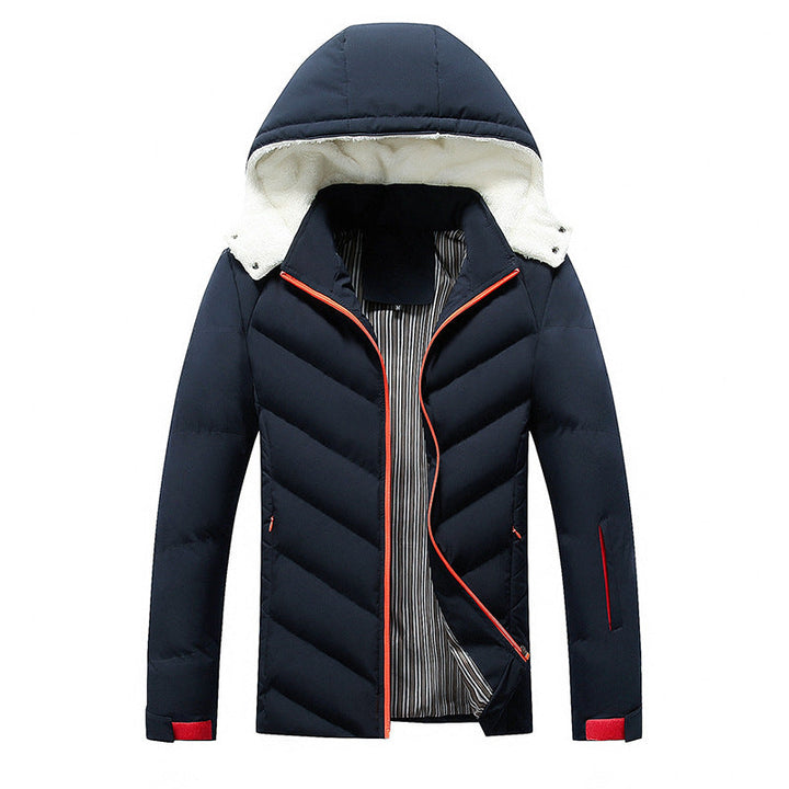 Edvard | Herren Winterjacke Gefüttert mit Kapuze - Image 2