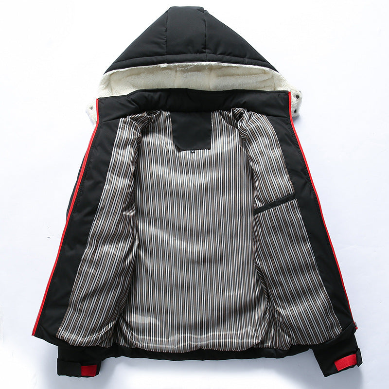 Edvard | Herren Winterjacke Gefüttert mit Kapuze - Image 4
