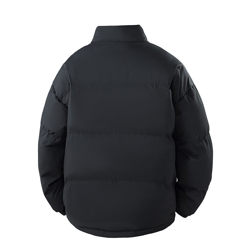 Edvard | Herren Winterjacke Steppjacke gefüttert - Black - Image 2