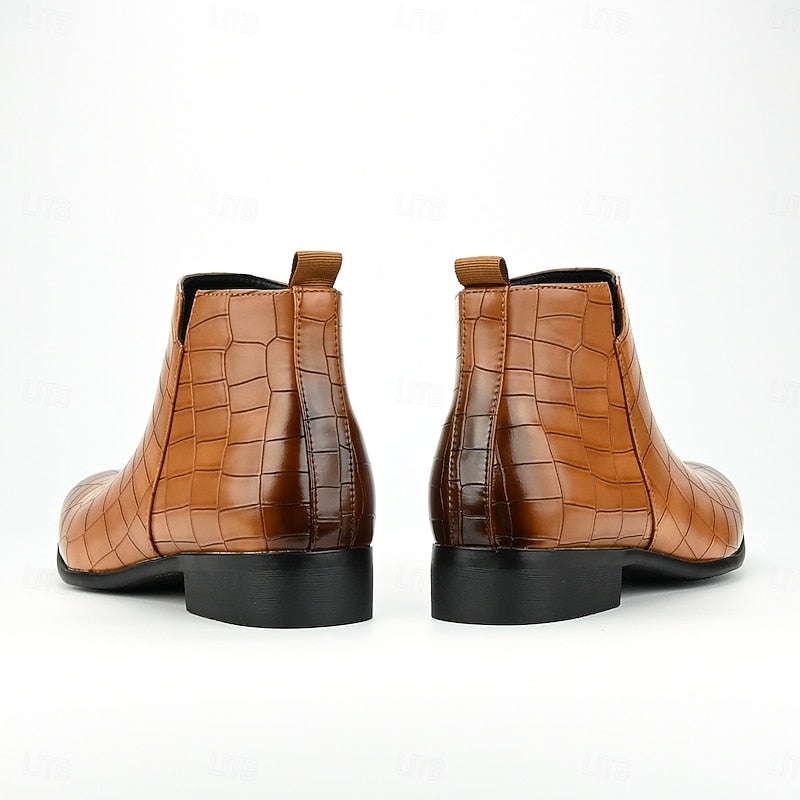 Edvorn | Herren Stiefeletten Slip-On Chelsea Boot - Image 10