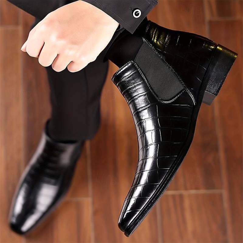 Edvorn | Herren Stiefeletten Slip-On Chelsea Boot - Image 6