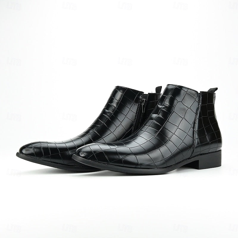 Edvorn | Herren Stiefeletten Slip-On Chelsea Boot - Image 7