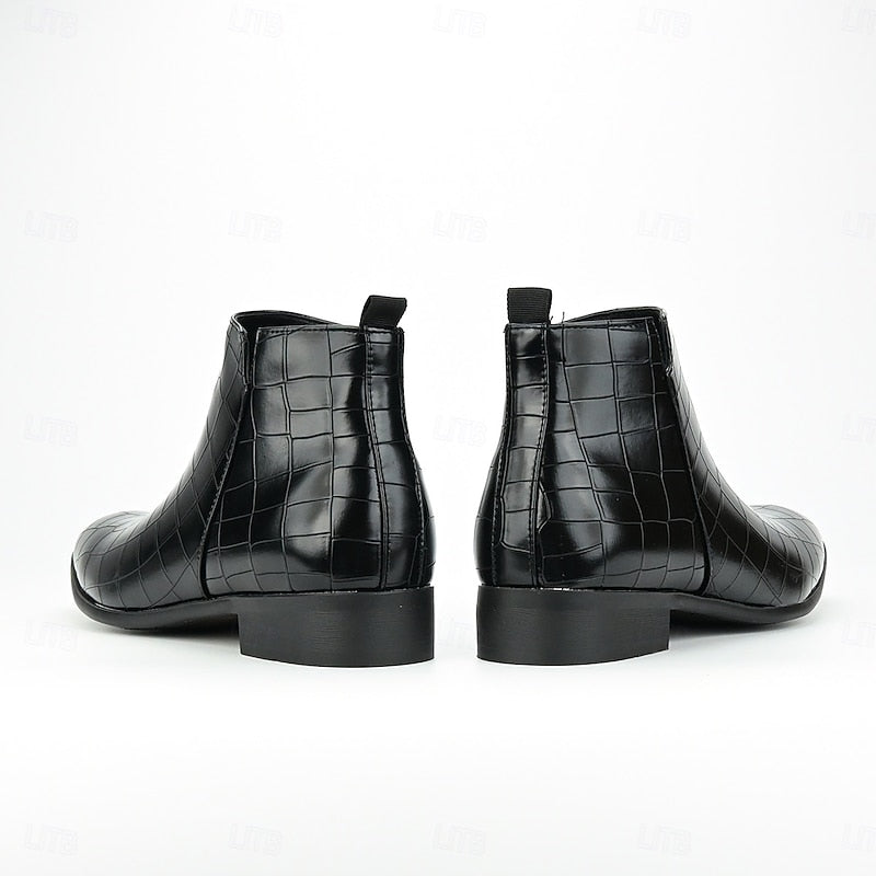 Edvorn | Herren Stiefeletten Slip-On Chelsea Boot - Image 8