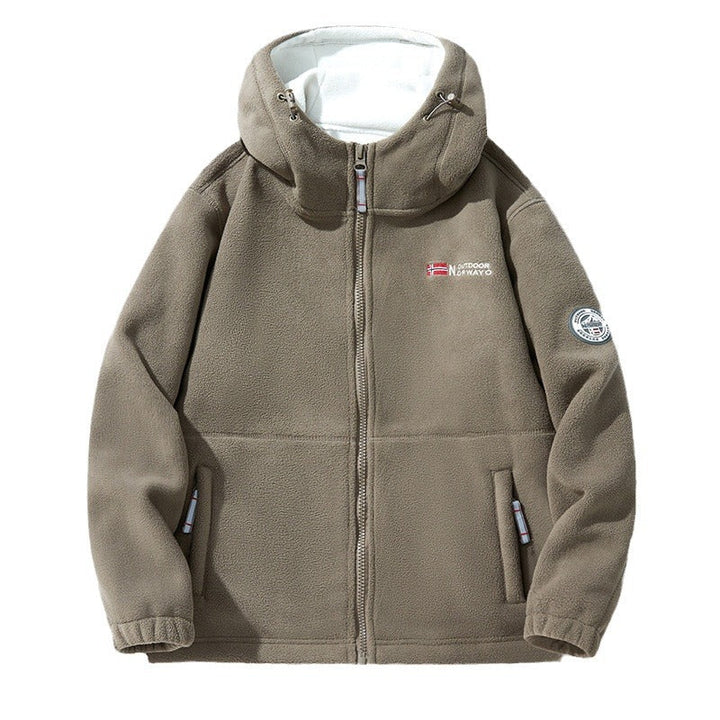Eldmoor | Herren Fleece Kapuzenjacke Teddyjacke - Image 5