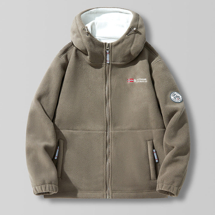 Eldmoor | Herren Fleece Kapuzenjacke Teddyjacke - Image 7