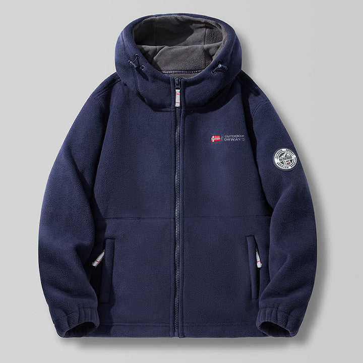 Eldmoor | Herren Fleece Kapuzenjacke Teddyjacke - Image 9