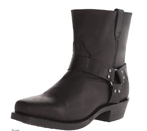 Eldvar | Herren Stiefel Western Biker mit Harness - Black - Image 1