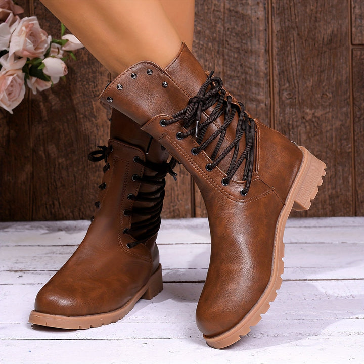 Eldwynn | Damen Stiefeletten mit Schnürung - Black - Image 13