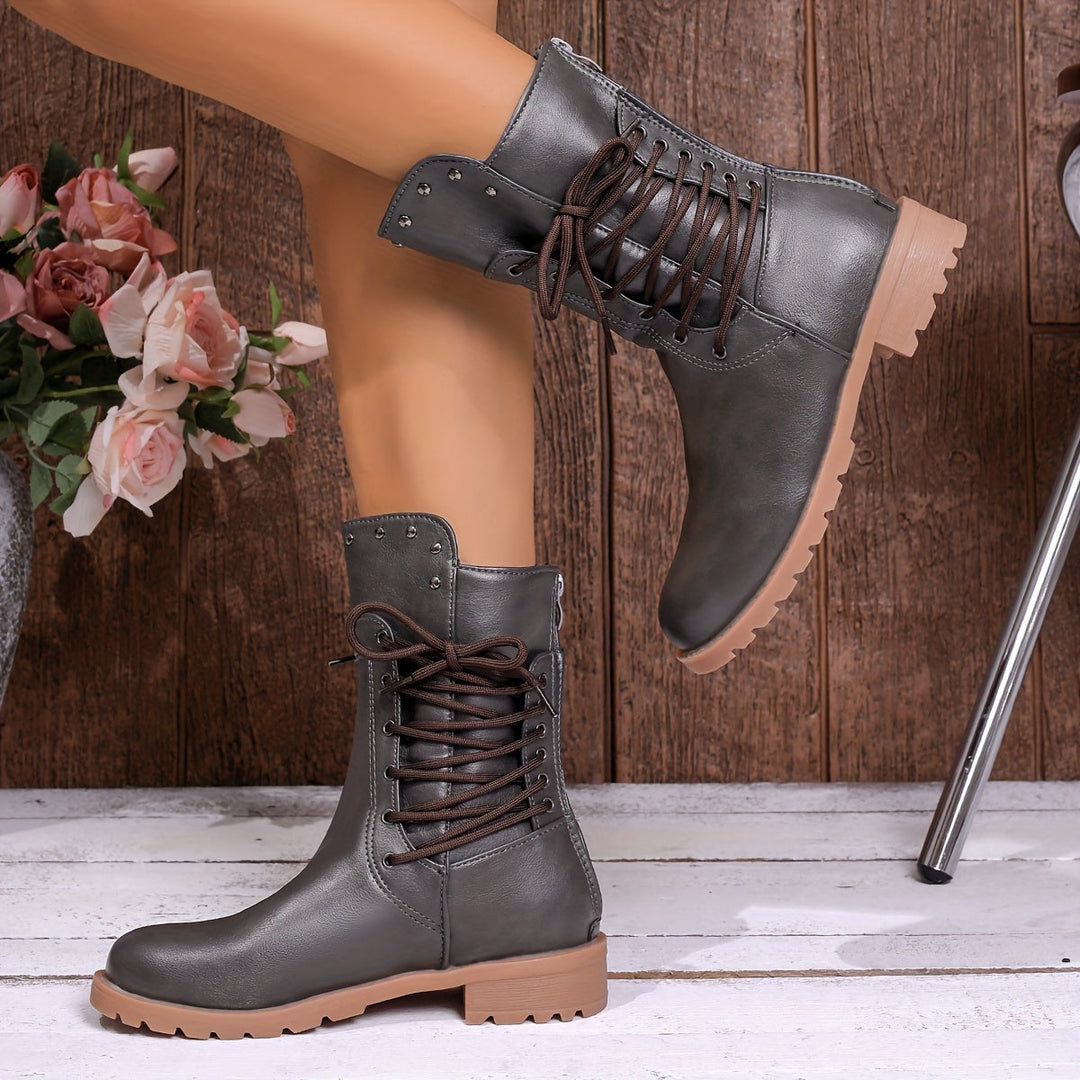 Eldwynn | Damen Stiefeletten mit Schnürung - Black - Image 4