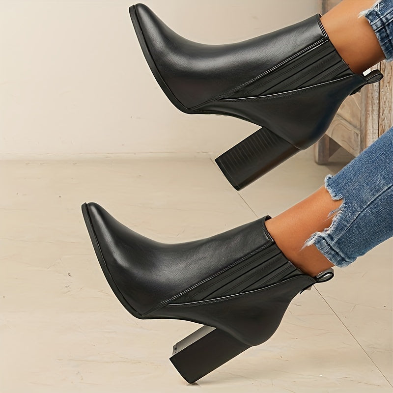 Elswina | Damen Stiefeletten mit Blockabsatz - Image 1