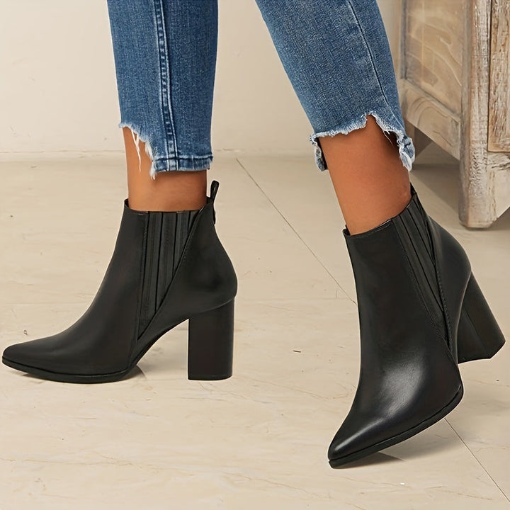 Elswina | Damen Stiefeletten mit Blockabsatz - Image 6