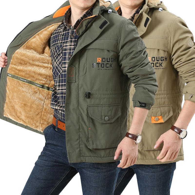Fendrik | Herren Winterjacke mit Kapuze gefüttert - Image 2
