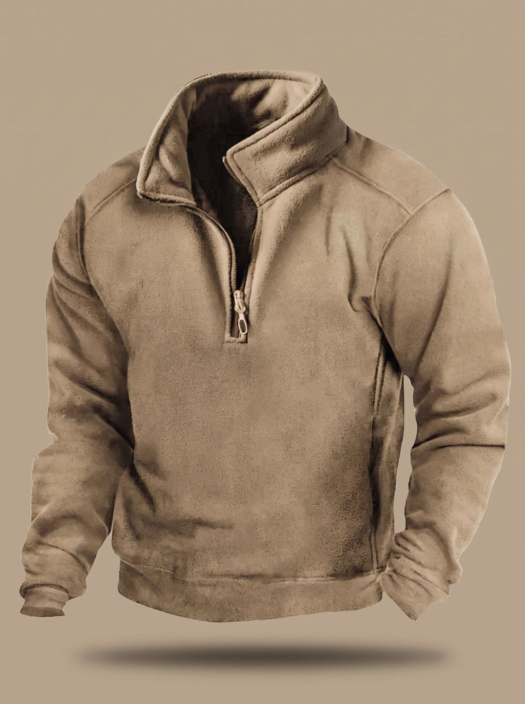 Fenwick | Herren Fleece Pullover mit Stehkragen - Black - Image 2