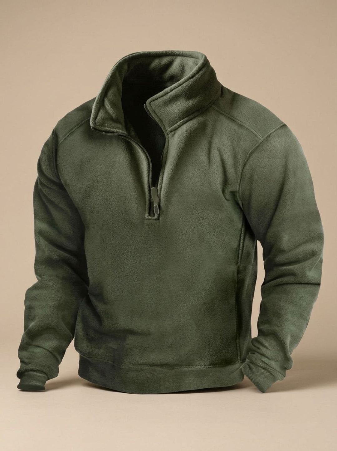 Fenwick | Herren Fleece Pullover mit Stehkragen - Black - Image 3