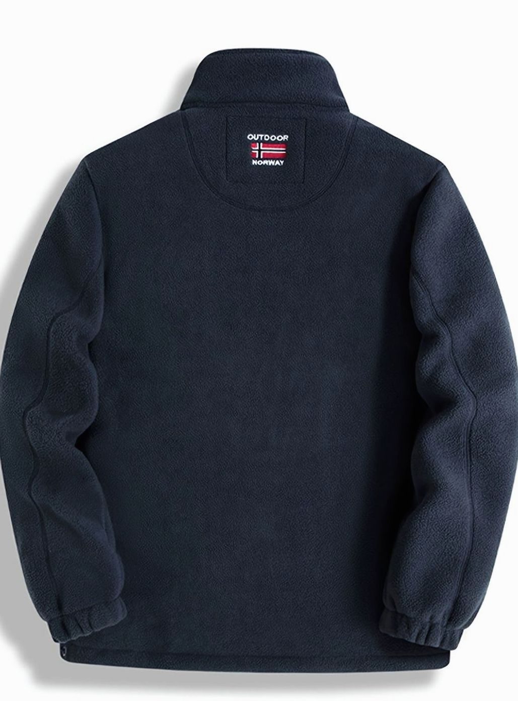 Fenwick | Herren Fleecejacke Stehkragen Outdoor - Navy - Image 3