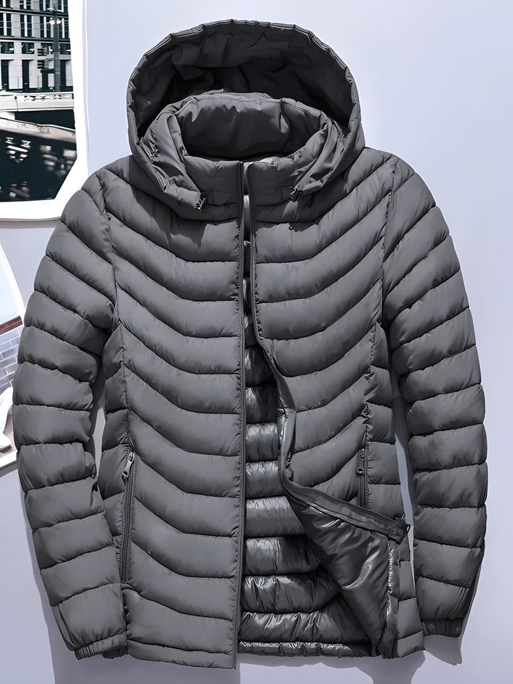Fenwick | Herren Winterjacke Steppjacke mit Kapuze - Black - Image 10