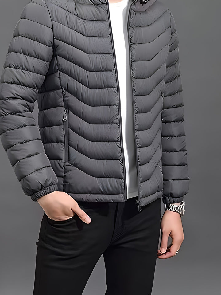 Fenwick | Herren Winterjacke Steppjacke mit Kapuze - Black - Image 11