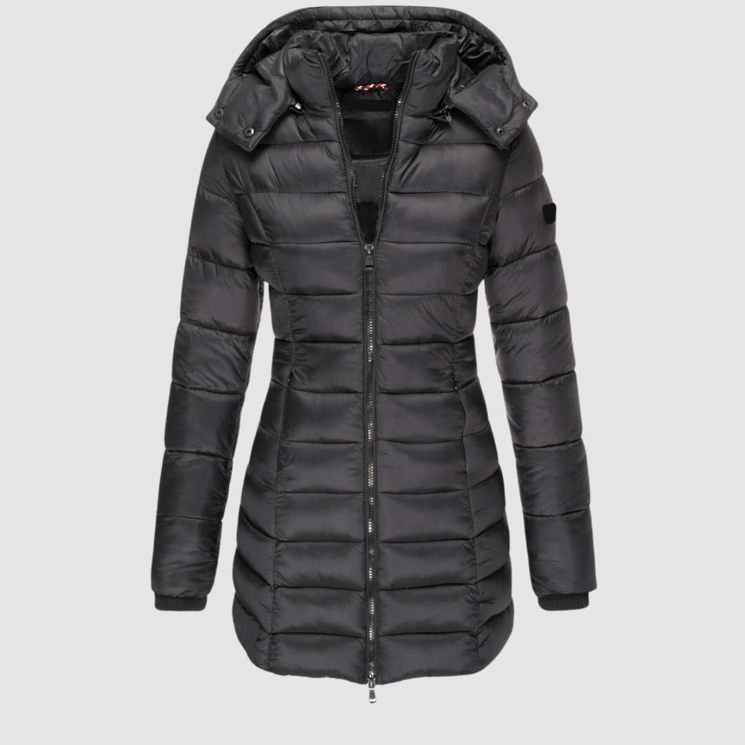 Florinda | Damen Gesteppte Winterjacke mit Kapuze - Image 1